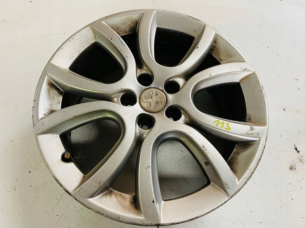 1x Alufelge 18 Zoll 5x108 Blau 9671401877 Peugeot 508 Rim Wheel FEL3450793020ez