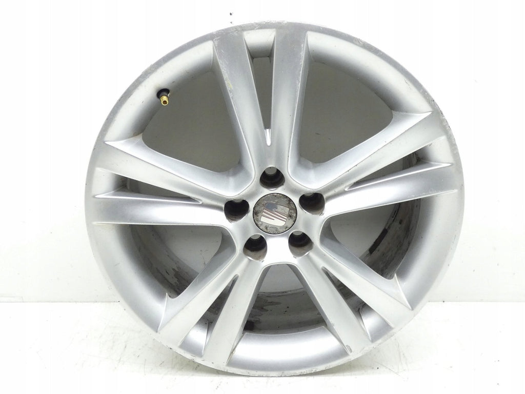 4x Alufelge 17 Zoll 7.0" 5x100 43ET Glanz Silber 6J0601025C Seat Ibiza IV I FEL9731384602eq