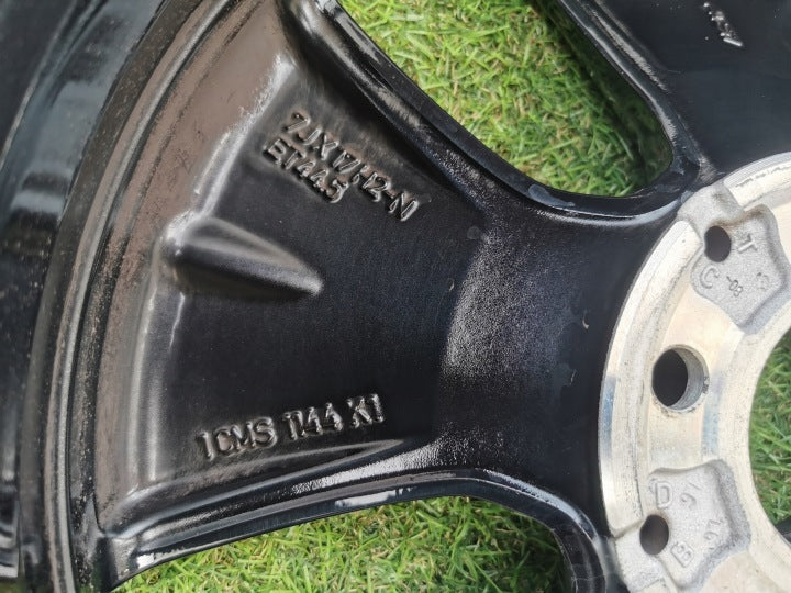 1x Alufelge 17 Zoll 7.0" 5x112 44 5ET Glanz Schwarz A2064017100 Mercedes-Benz FEL1305419655ik