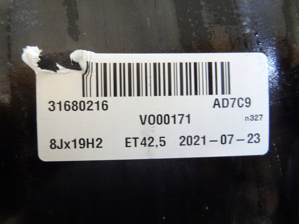 1x Alufelge 19 Zoll 9.0" 5x108 42 5ET 31680216 Volvo Xc90 Rim Wheel FEL6867641849rb