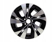 Load image into Gallery viewer, 1x Alufelge 15 Zoll 5.5" 5x100 40ET Glanz Schwarz 2G0601025D VW Polo Rim Wheel FEL2205875460kr