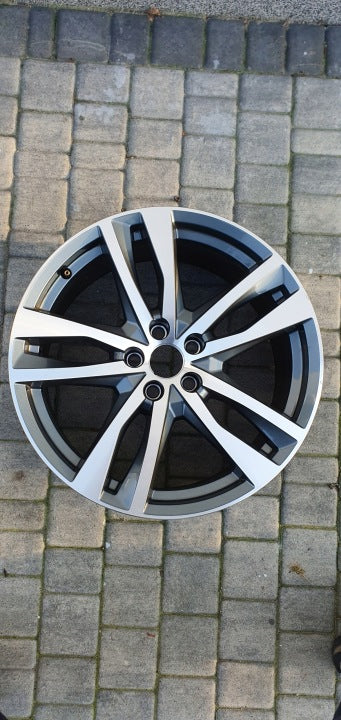 1x Alufelge 19 Zoll 8.5" 5x112 40ET 4K0601025H Audi A6 C8 Rim Wheel FEL1946196251aa