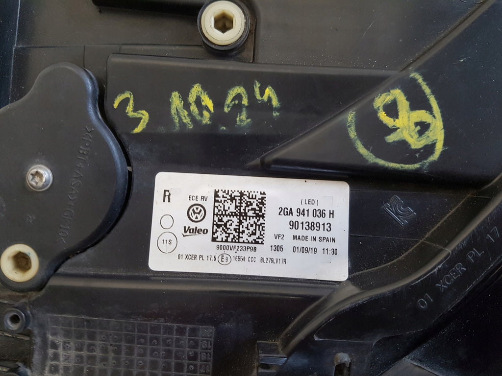 Frontscheinwerfer VW T-Roc 2GA941036H LED Rechts Scheinwerfer Headlight