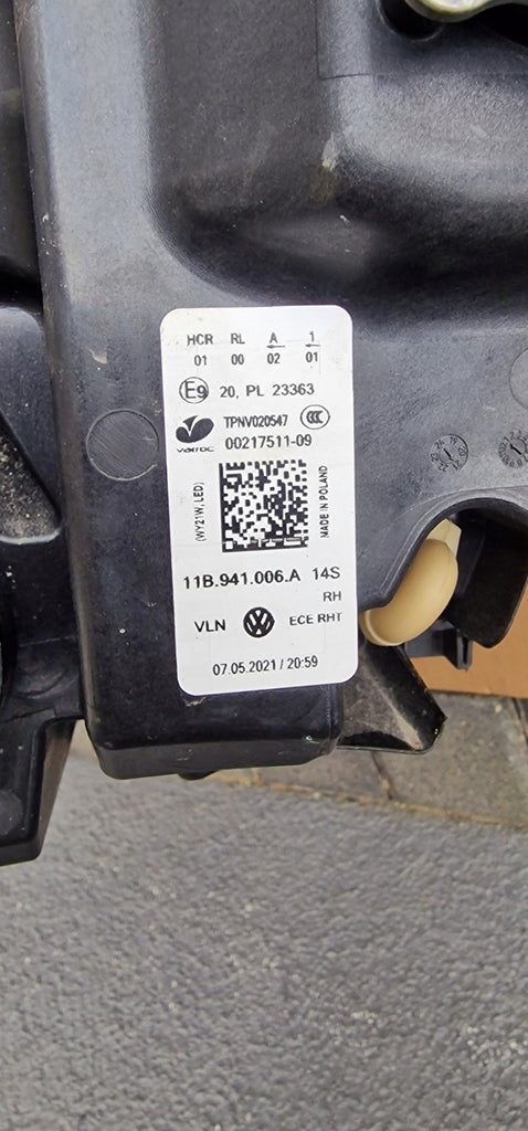 Frontscheinwerfer VW Id.4 11B941006A LED Ein Stück (Rechts oder Links) Headlight SCH3827527303fq