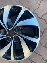 Load image into Gallery viewer, 1x Alufelge 17 Zoll 7.0" 5x108 46ET Glanz Schwarz 9810098477 Citroën Rim Wheel FEL5301311195vf