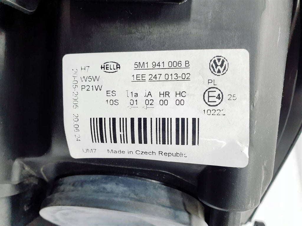 Frontscheinwerfer VW Golf V Plus I 5M1941006B LED Rechts Scheinwerfer Headlight SCH4701179589bq