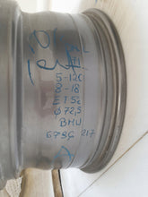 Load image into Gallery viewer, 1x Alufelge 18 Zoll 8.0" 5x120 52ET Glanz Graphit 6796217 BMW Rim Wheel FEL4455700693hz