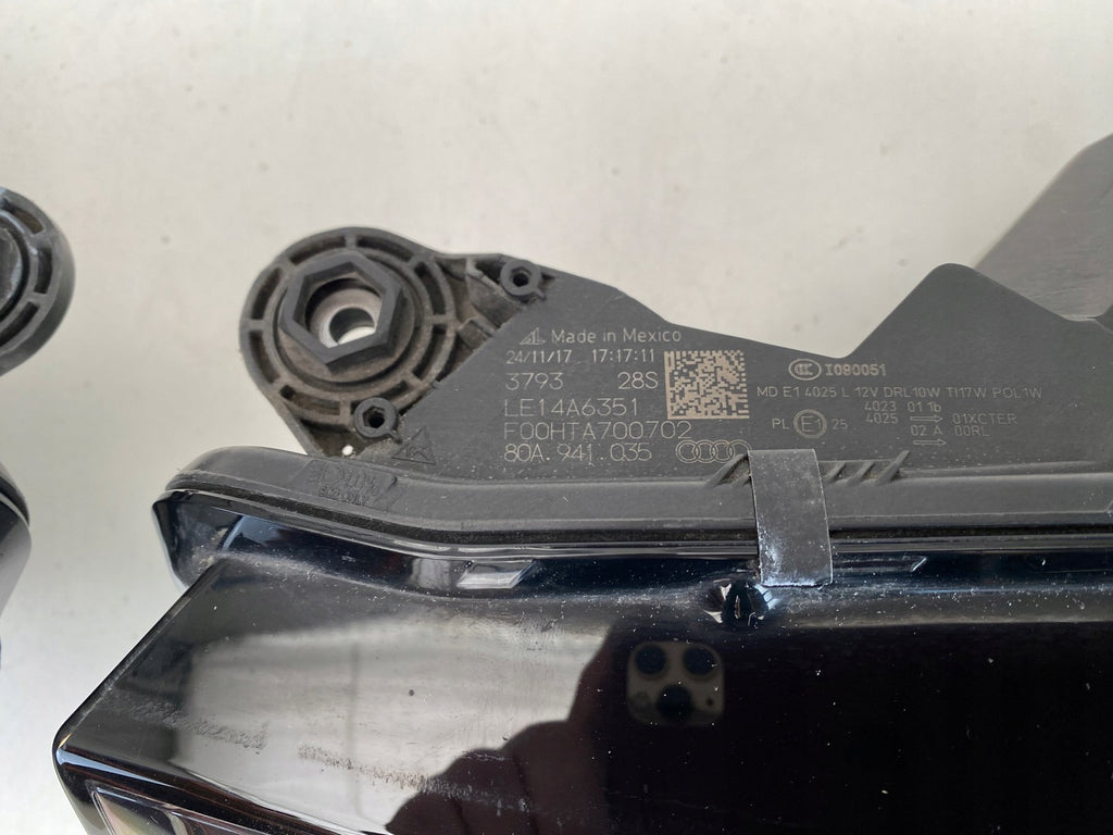 Frontscheinwerfer Audi Q5 80A941035 80A941036 Full LED Ein Satz Headlight