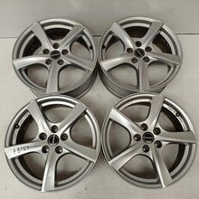 Load image into Gallery viewer, 4x Alufelge 17 Zoll 7.0" 5x112 40ET Glanz Silber Audi Q3 Tarraco Kodiaq Tiguan FEL8554567187rl