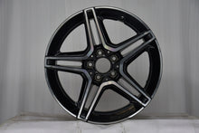 Load image into Gallery viewer, 1x Alufelge 18 Zoll 9.0" 5x112 49ET Glanz Schwarz A2134016400 Mercedes-Benz Amg FEL9073714214ae