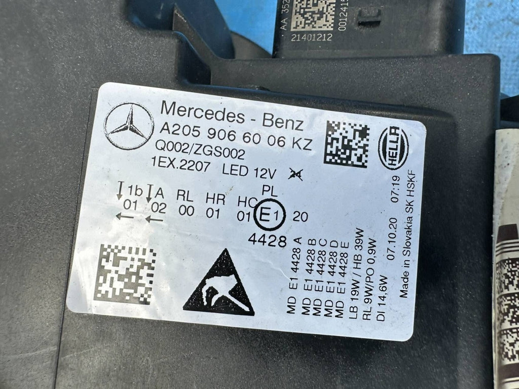 Frontscheinwerfer Mercedes-Benz A2059066006 Rechts Scheinwerfer Headlight SCH7228679630ou