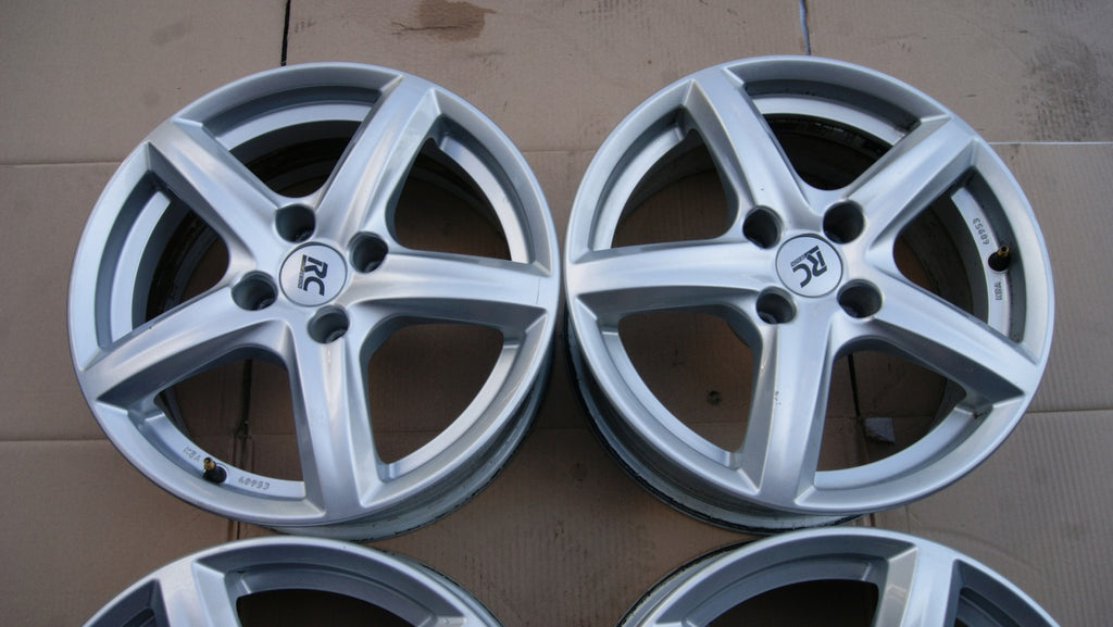 4x Alufelge 16 Zoll 6.5" 4x108 RC24-656 Citroën Rim Wheel FEL2814071487zd