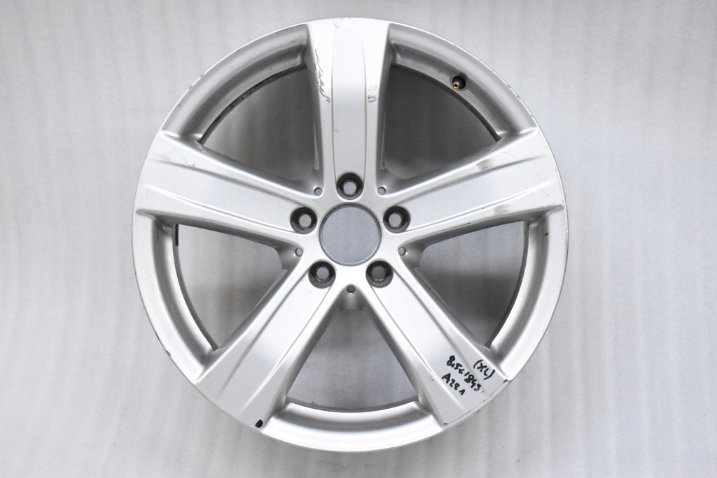 1x Alufelge 18 Zoll 8.5" 5x112 48ET Glanz Silber A2214015102 Mercedes-Benz W221