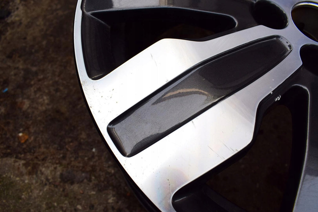 1x Alufelge 17 Zoll 7.5" 5x108 47ET Glanz Grau 9675230477 Mg Sw Rim Wheel