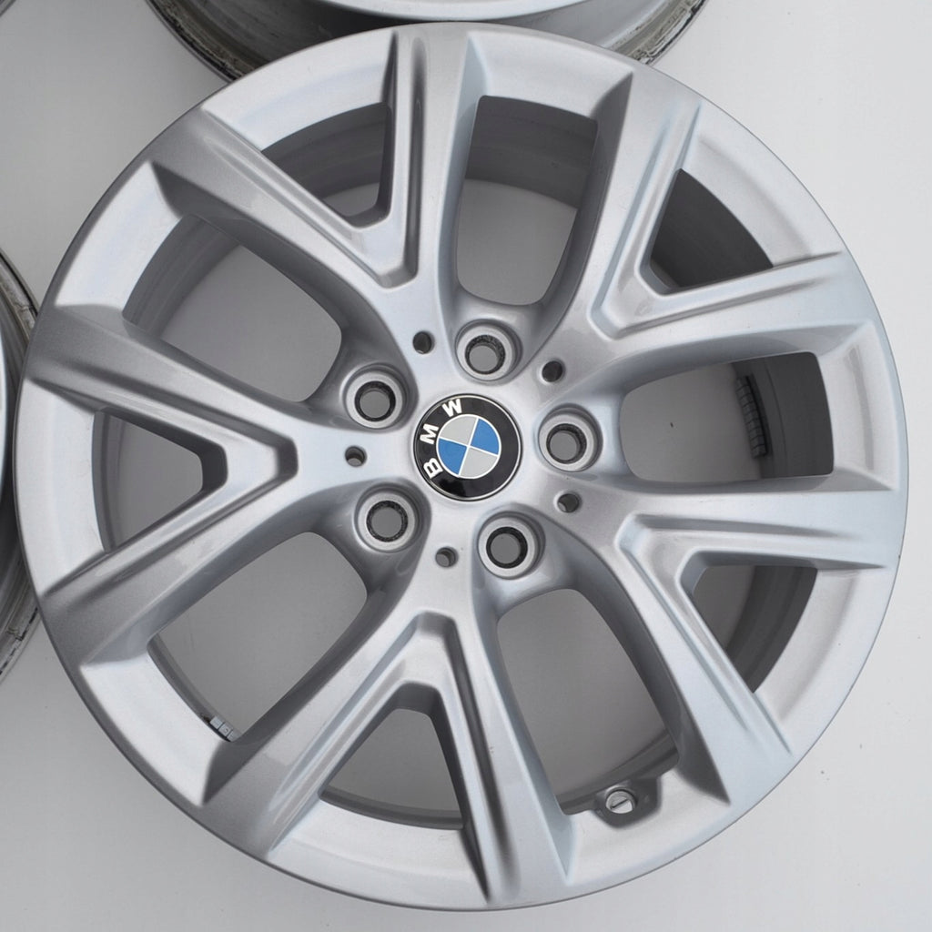 4x Alufelge 17 Zoll 6.0" 5x112 47ET Glanz Silber 6884815 BMW F44 F45 F46 FEL5827663409xe