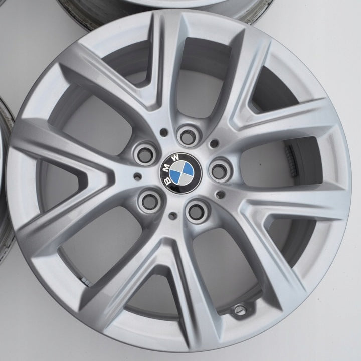4x Alufelge 17 Zoll 6.0" 5x112 47ET Glanz Silber 6884815 BMW F44 F45 F46 FEL5827663409xe