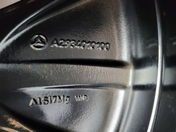 1x Alufelge 19 Zoll 8.0" 5x112 34ET Glanz A2934010100 Mercedes-Benz Rim Wheel FEL6548802484ly