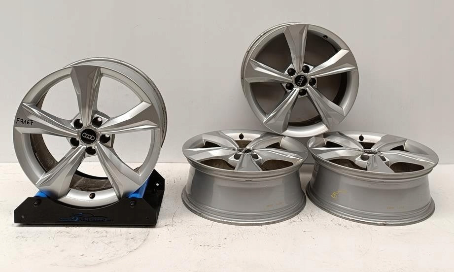 4x Alufelge 19 Zoll 7.0" 5x112 34ET Glanz Silber 80A601025K Audi Q5 Rim Wheel FEL7734337899mu