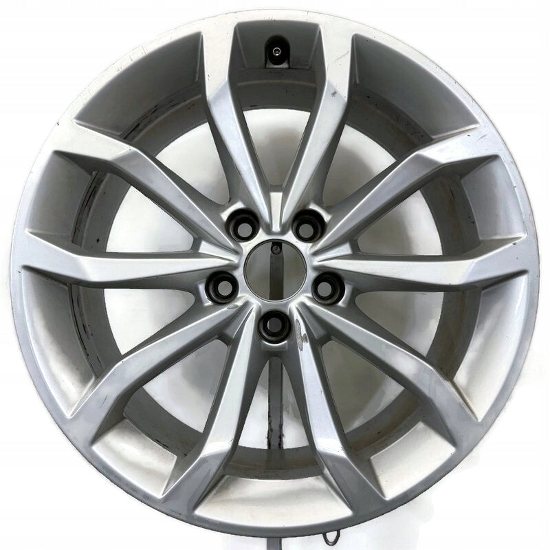 1x Alufelge 18 Zoll 8.0" 5x112 40ET Glanz Silber 8W0601025H Audi Rim Wheel FEL8854460283bw