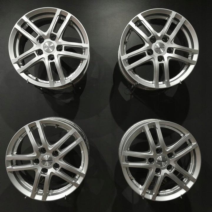 4x Alufelge 16 Zoll 6.5" 5x112 41ET KBA51750 Mg Hs Superb I Rim Wheel FEL8338668803jr