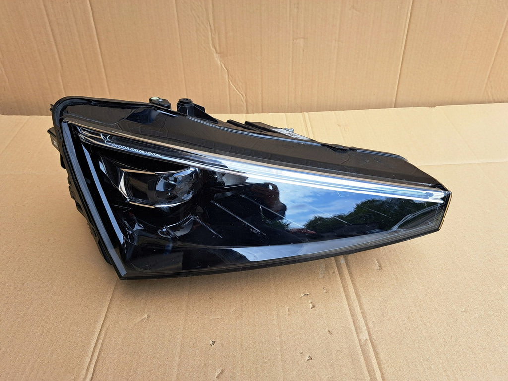 Frontscheinwerfer Skoda Scala 657941016A Full LED Rechts Scheinwerfer Headlight SCH2082739365rb
