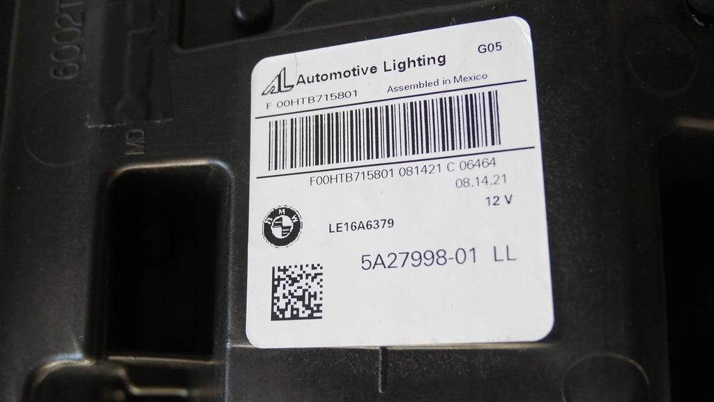 Frontscheinwerfer BMW X5 G05 G06 5A27998 Laser Rechts Scheinwerfer Headlight SCH8914900124gk
