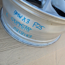 Load image into Gallery viewer, 1x Alufelge 18 Zoll 8.0" 5x120 43ET Glanz Grau 6787578 BMW X4 F26 X3 F25 FEL6786177664xe