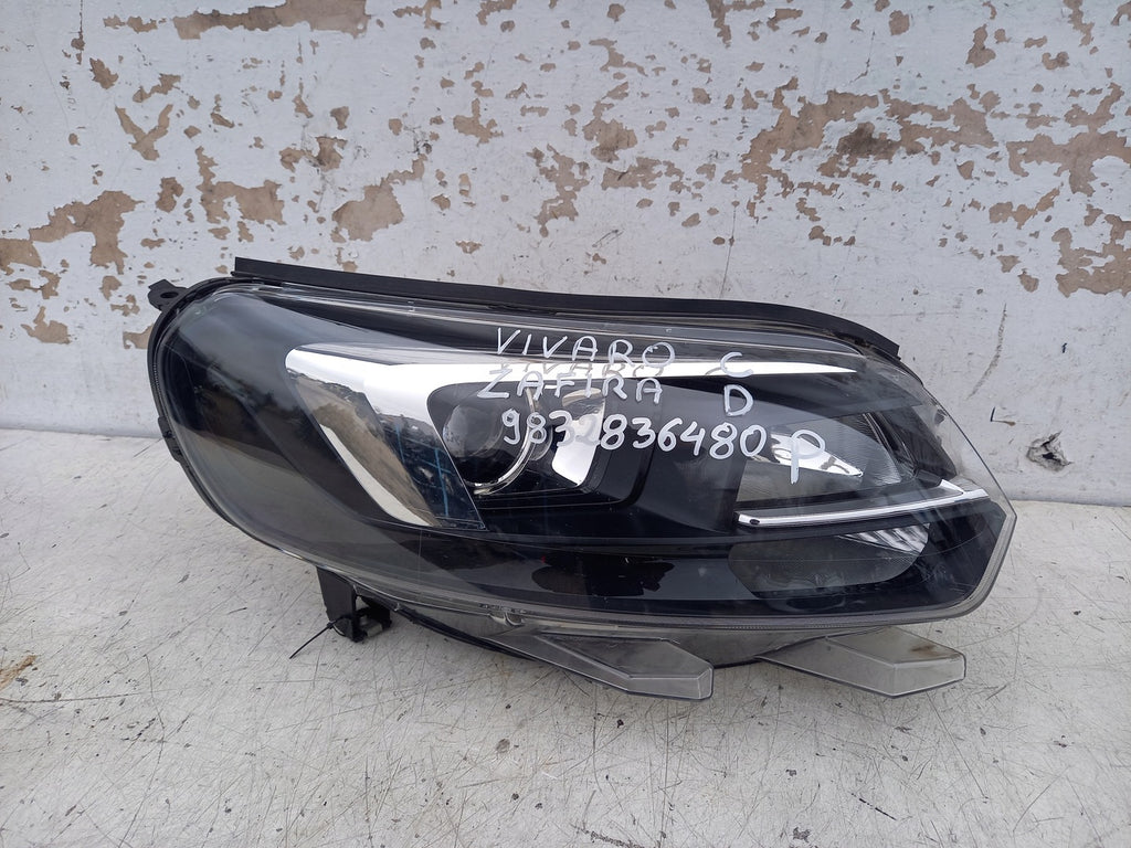 Frontscheinwerfer Opel Zafira Vivaro C 9832836480 Xenon Rechts Headlight SCH3820937218sl