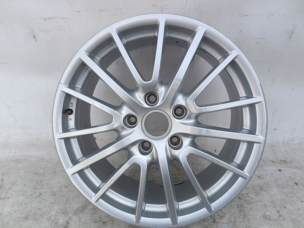 1x Alufelge 19 Zoll 8.0" 5x130 99736215604 Porsche Rim Wheel
