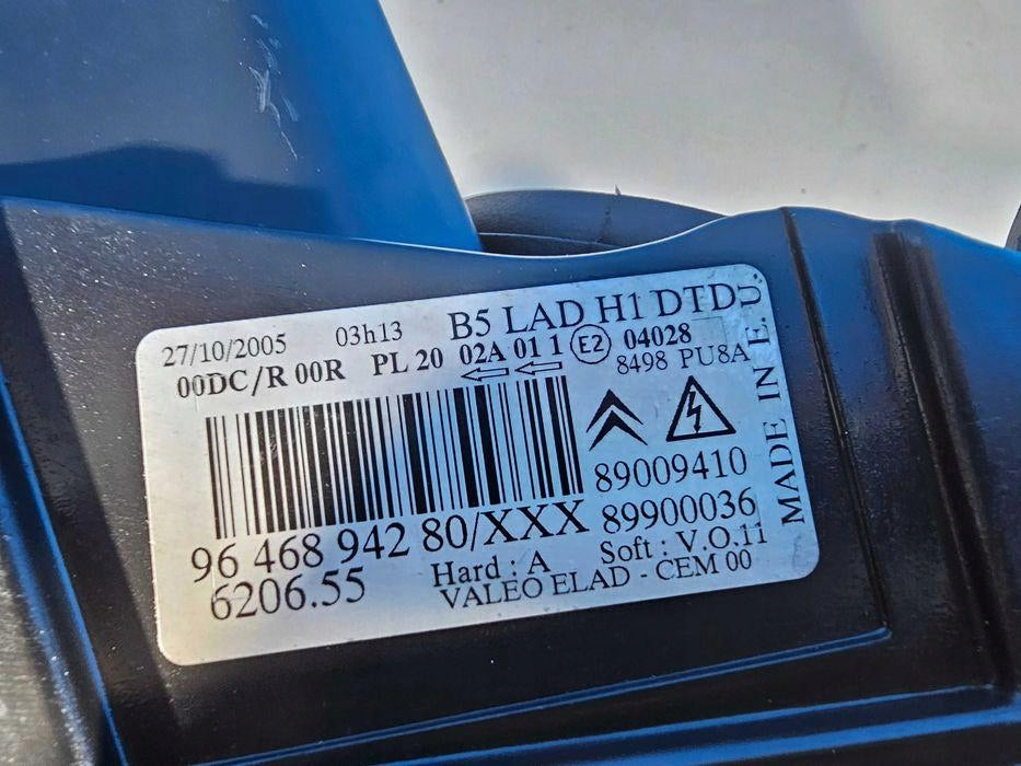 Frontscheinwerfer Citroën C4 I 103419012598 Xenon Rechts Scheinwerfer Headlight SCH6703401978tb