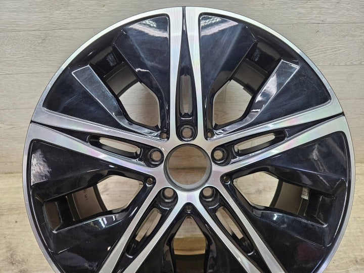 1x Alufelge 18 Zoll 8.5" 5x112 56ET Glanz Schwarz A2054018300 Mercedes-Benz W205 FEL7478537744hv