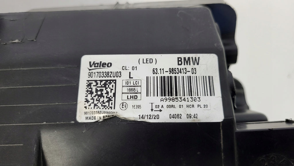 Frontscheinwerfer BMW I3 9853413-03 LED Links Scheinwerfer Headlight SCH8613331420ge