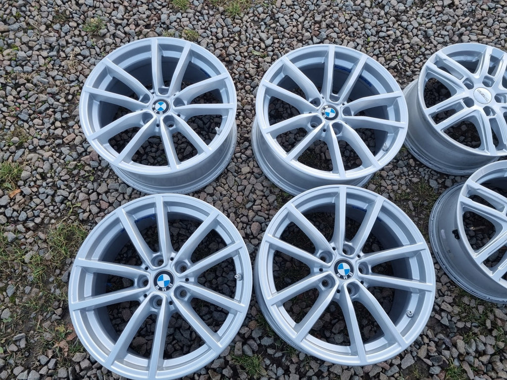 4x Alufelge 17 Zoll 7.5" 5x112 30ET Glanz Silber 6883520 BMW 3 G20 Rim Wheel FEL8874084653of