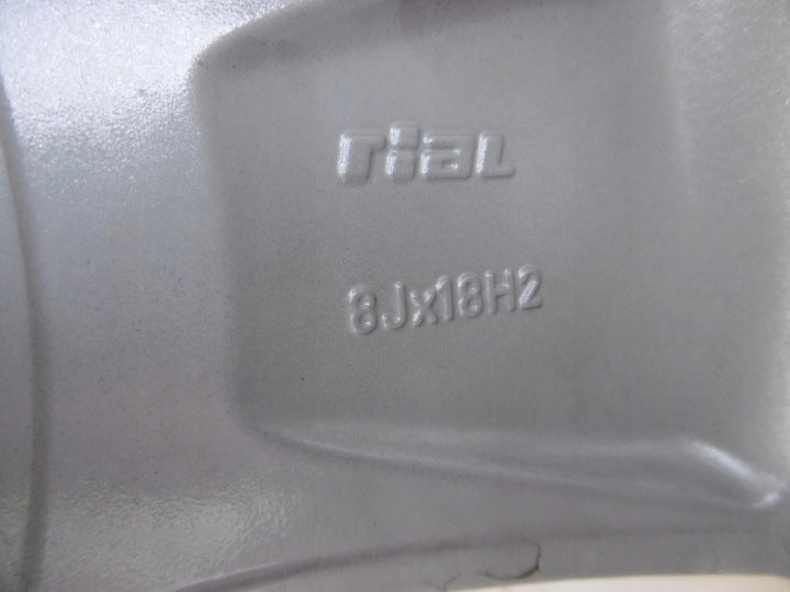 1x Alufelge 18 Zoll 8.0" 5x120 53ET Glanz Silber KBA45431 VW Multivan Rim Wheel FEL5366867494fd