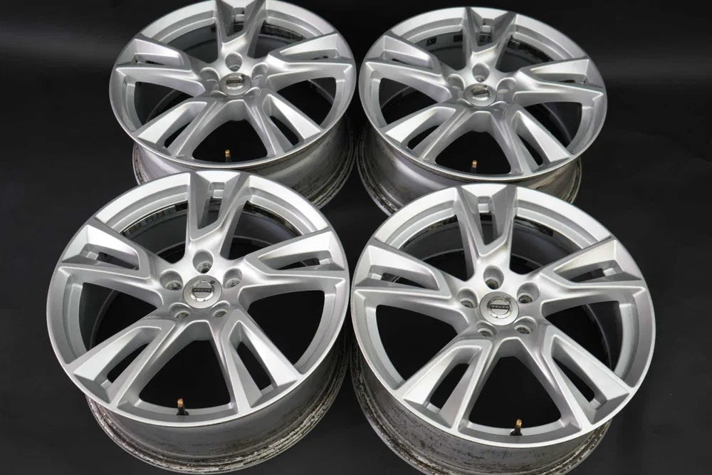 4x Alufelge 18 Zoll 7.5" 5x108 50 5ET Glanz Silber 31362866 Volvo I Rim Wheel FEL2909024550vk