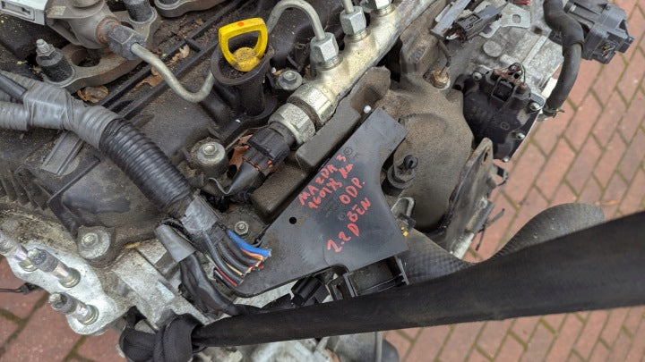 Motor Mazda 3 SH01 2.2 160TKm Diesel Engine Komplett MOT6928913578sn