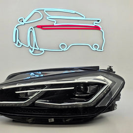 Frontscheinwerfer VW Golf VII 5G1941081 Full LED Links Scheinwerfer Headlight SCH4121777608eg