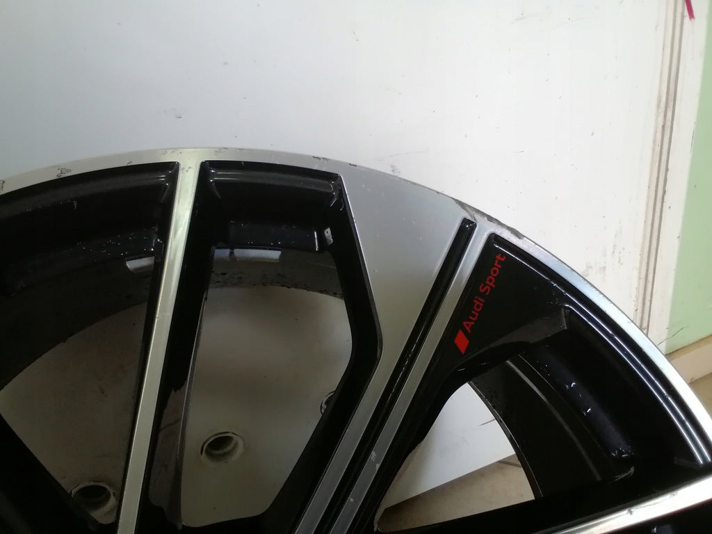 1x Alufelge 21 Zoll 8.5" 5x112 34ET Schwarz 8OA601025CD Audi Rim Wheel FEL9900868558in