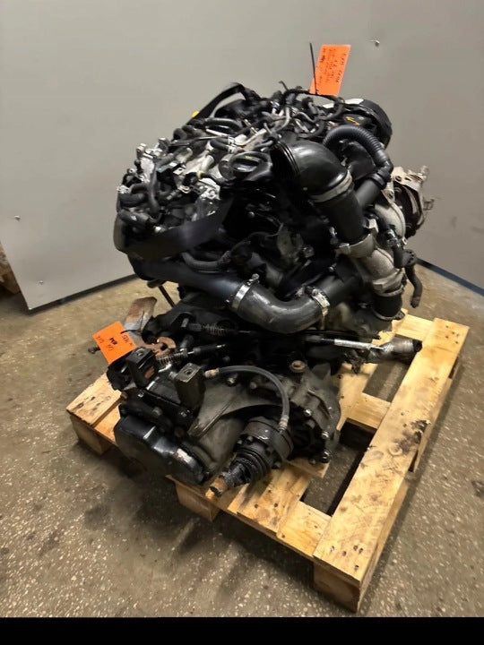 Motor Audi I 04L100034M 04L100090HX 1.6 TDI 115PS 85kW 80TKm Diesel Komplett MOT1220339722xu