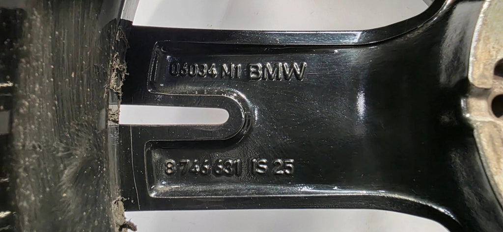 1x Alufelge 18 Zoll 7.5" 5x112 51ET Glanz 8746631 BMW 1 Rim Wheel FEL1505143009fw