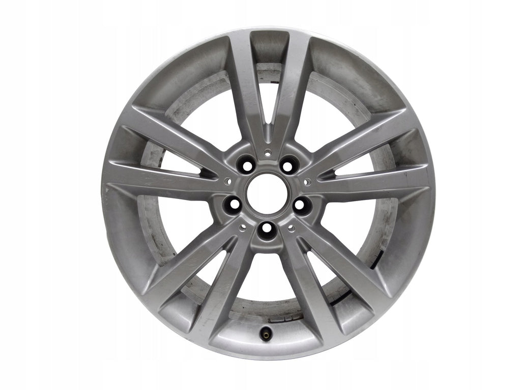 1x Alufelge 18 Zoll 8.0" 5x112 45ET Glanz Silber A2074011102 Mercedes-Benz Coupe