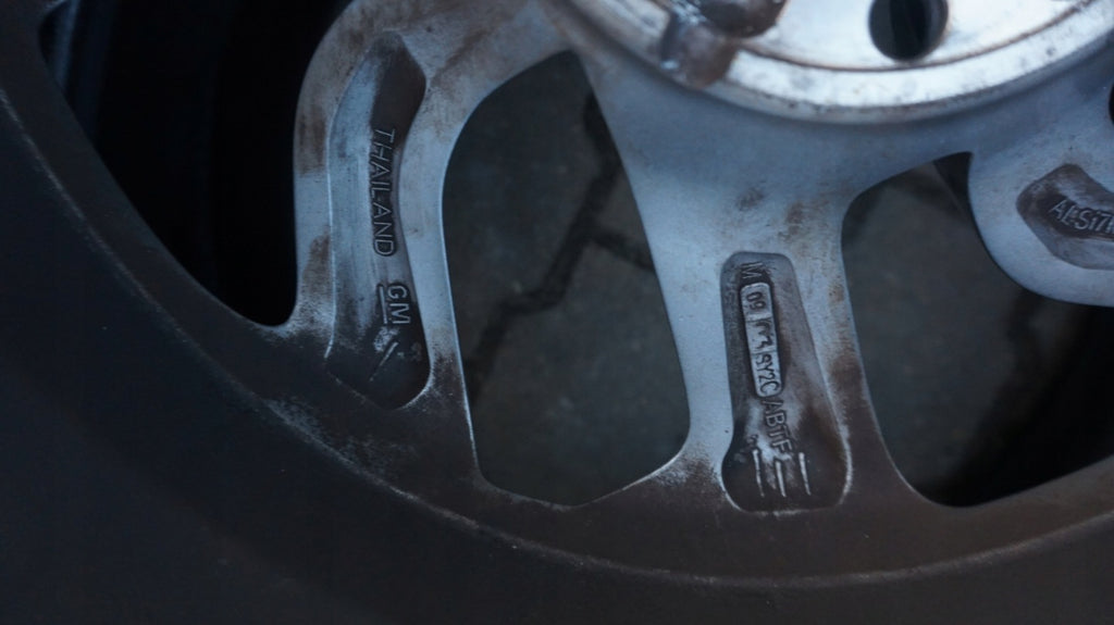 1x Alufelge 16 Zoll 6.5" 4x100 20ET Opel Rim Wheel FEL6721305127gn