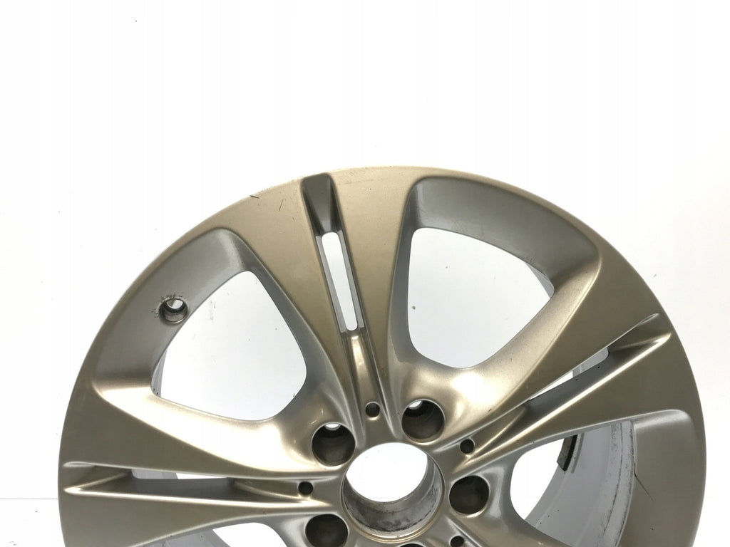 1x Alufelge 17 Zoll 7.0" 5x112 48 5ET Matt Silber A2054014300 Mercedes-Benz