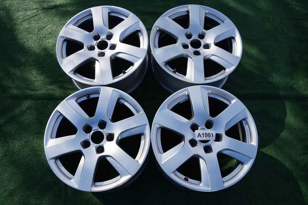 4x Alufelge 17 Zoll 7.5" 5x112 37ET Glanz Silber 4G0601025L Audi A6 C7 Rim Wheel FEL1513392776an