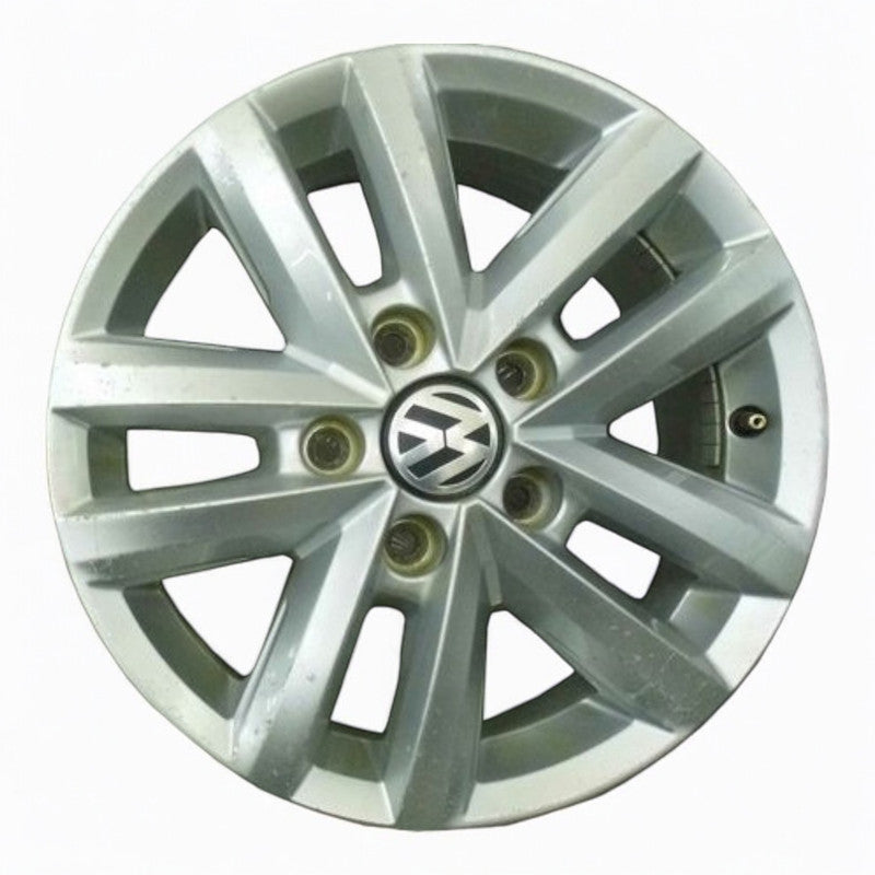 1x Alufelge 16 Zoll 6.5" 5x120 62ET Glanz Grau 2H0601025AC VW Amarok Rim Wheel