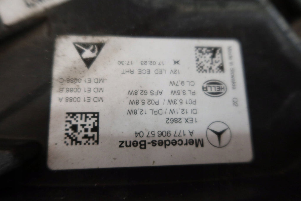 Frontscheinwerfer Mercedes-Benz W177 A1779065704 Links Scheinwerfer Headlight SCH9958362448ve