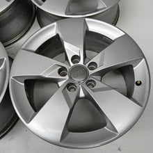 Load image into Gallery viewer, 4x Alufelge 17 Zoll 7.0" 5x112 47ET Glanz Silber 8S0601025J Audi Tt Rim Wheel FEL1913182943nc