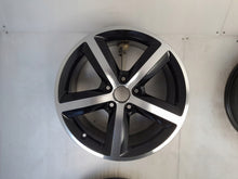 Laden Sie das Bild in den Galerie-Viewer, 1x Alufelge 17 Zoll 7.5" 5x112 56ET Glanz Schwarz 8P0601025AL Audi Rim Wheel FEL2059787290vr