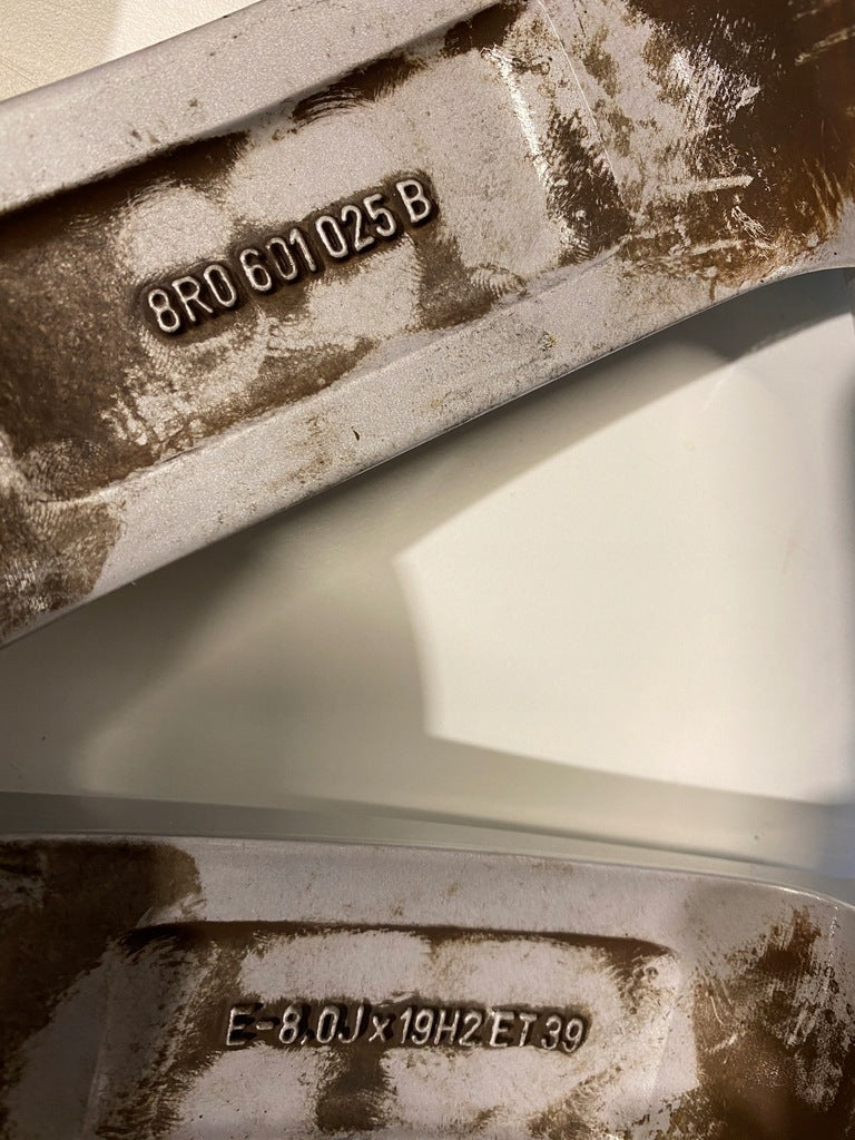 1x Alufelge 19 Zoll 8.0" 5x112 39ET Glanz Silber 8R0601025 Audi Q5 Rim Wheel FEL4452784367yv