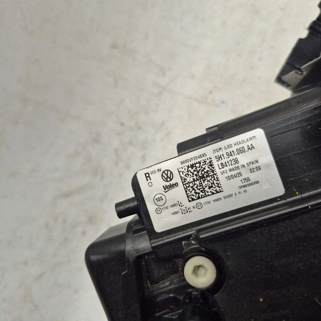 Frontscheinwerfer VW Golf VIII 5H1941060AA Full LED Rechts Headlight SCH3951009805jn